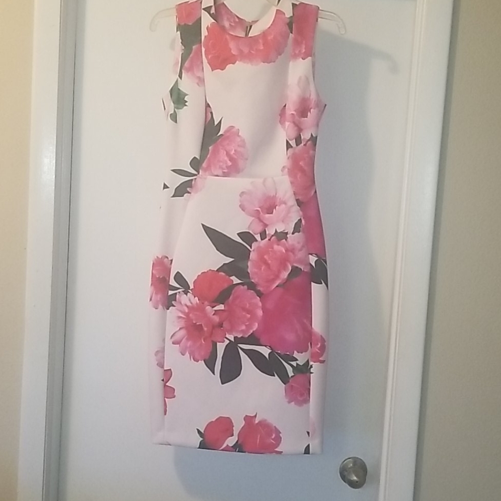 Calvin Klein floral dress